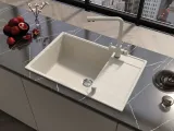 Кухонная мойка Grandex Aqua TOPLINE 76F (600215) CARBON