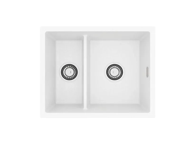 Мойка для кухни OMNI 50 GRANITAL ARCTIC-G11 550x450x198 с сифоном(1150065) G90 DEEP BLACK