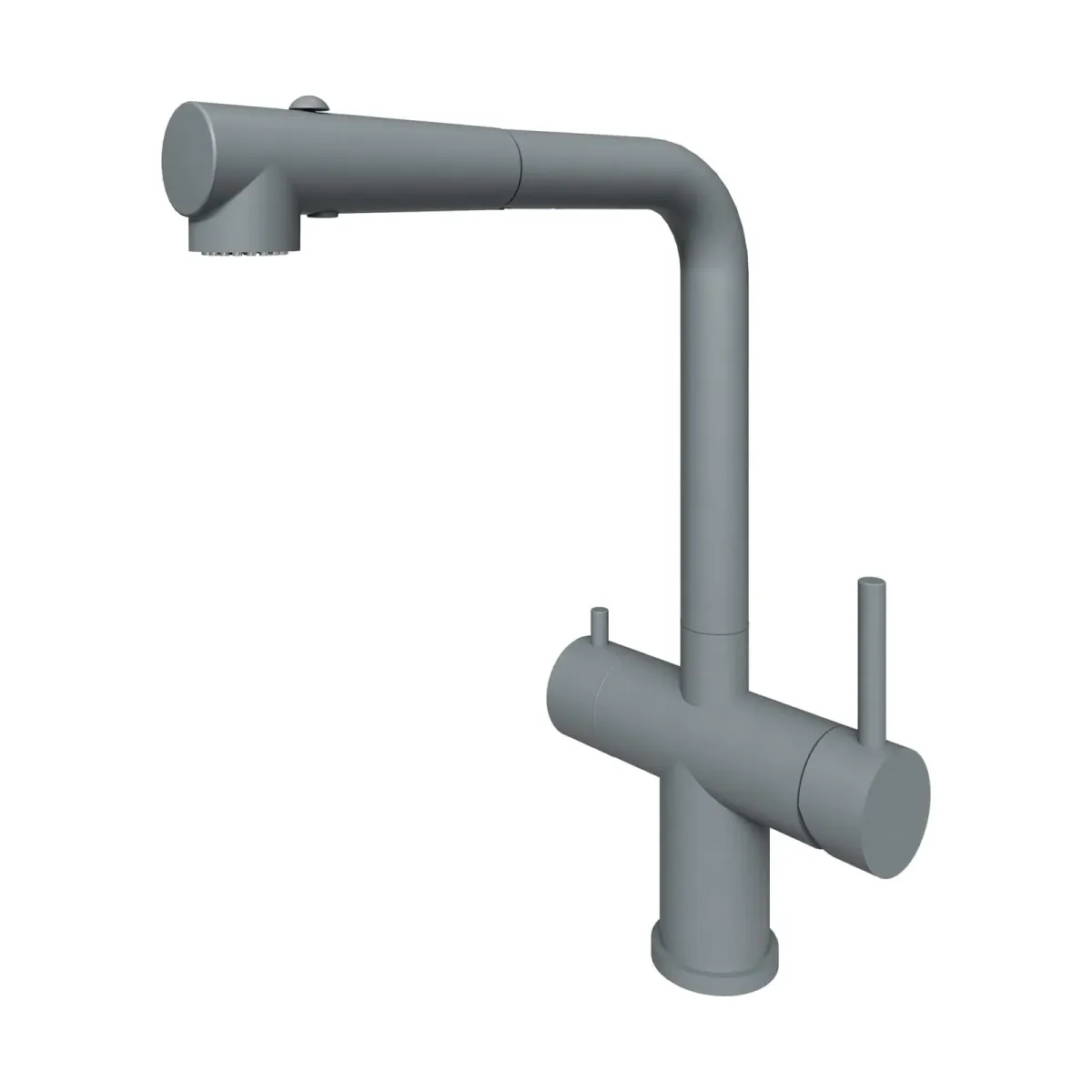 Смеситель кухонный Grandex Aqua Integra-SP (90204912) ARCTIC
