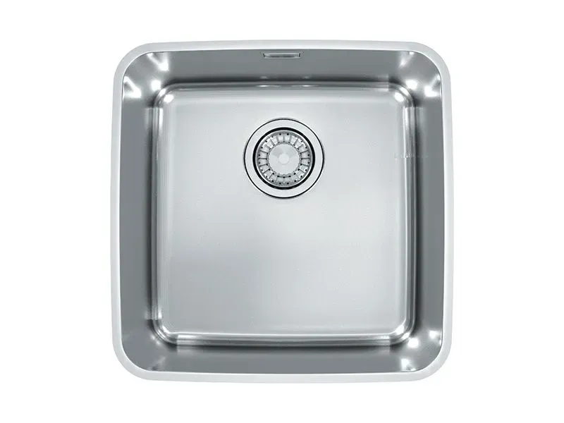 Мойка LUNO 30 90 FI 400X400 в комплекте с сифоном 1130550 (1129251) SAT