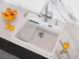 Кухонная мойка Grandex Aqua COMFORT 60F (500506) CARBON