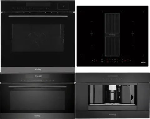 KORTING HIBH 68980 NB + OKB 1350 S GNBX STEAM + KMI 830 GNBX + KCM 9200 BG