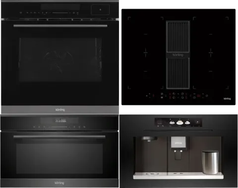 KORTING HIBH 68980 NB + OKB 1350 S GNBX STEAM + KMI 830 GNBX + KCM 9830 BCG