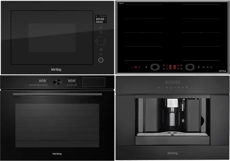 KORTING HIB 68700 B QUADRO + OKB 1650 GN STEAM + KMI 825 TGN + KCM 9200 BG
