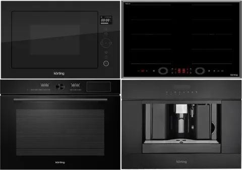 KORTING HIB 68700 B QUADRO + OKB 1650 GN STEAM + KMI 825 TGN + KCM 9200 BG