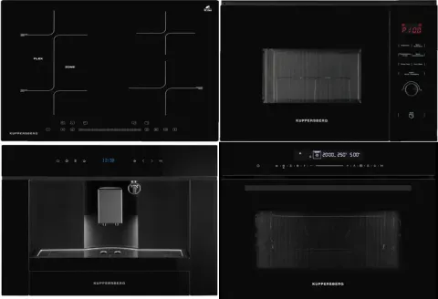 KUPPERSBERG ICS 612 + KMW 694 + HMW 650 BL + KCM 182 BLACK