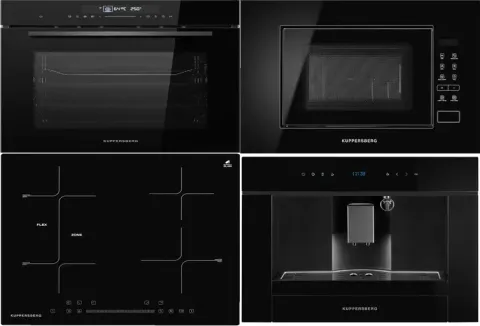 KUPPERSBERG ICS 612 + HT 613 BLACK + HMW 620 B + KCM 182 BLACK