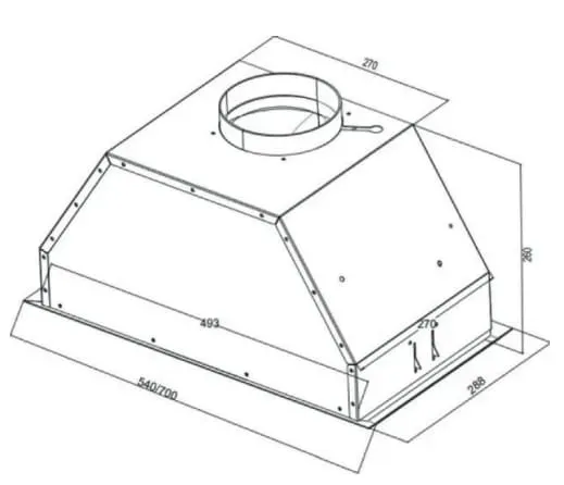 Kuppersberg INTRO 70 X
