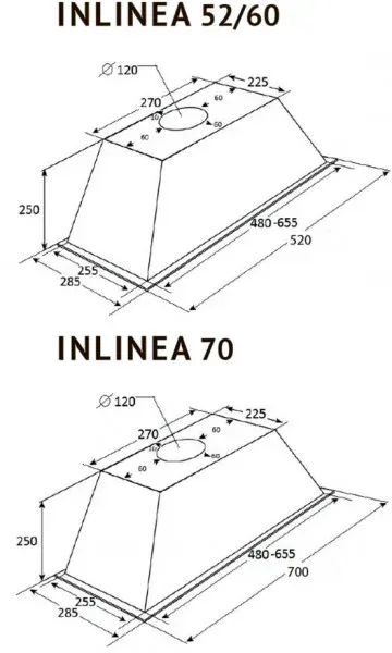 Kuppersberg INLINEA 60 X