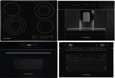 KUPPERSBERG ECS 632 F + HT 612 BLACK + HMW 634 B + KCM 182 BLACK