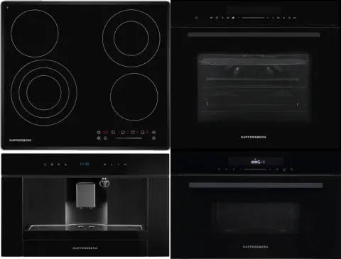 KUPPERSBERG ECS 632 F + HK 616 BLACK + HMW 634 B + KCM 182 BLACK