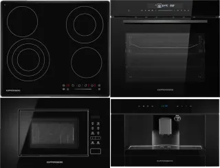 KUPPERSBERG ECS 632 F + HT 613 BLACK + HMW 620 B + KCM 182 BLACK