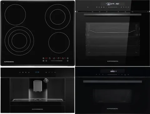 KUPPERSBERG ECS 632 F + HT 613 BLACK + HMW 634 B + KCM 182 BLACK