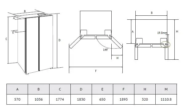 Kuppersberg RFSN 1810 X
