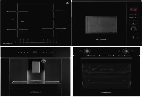 KUPPERSBERG ICS 612 + HT 612 BLACK + HMW 650 BL + KCM 182 BLACK