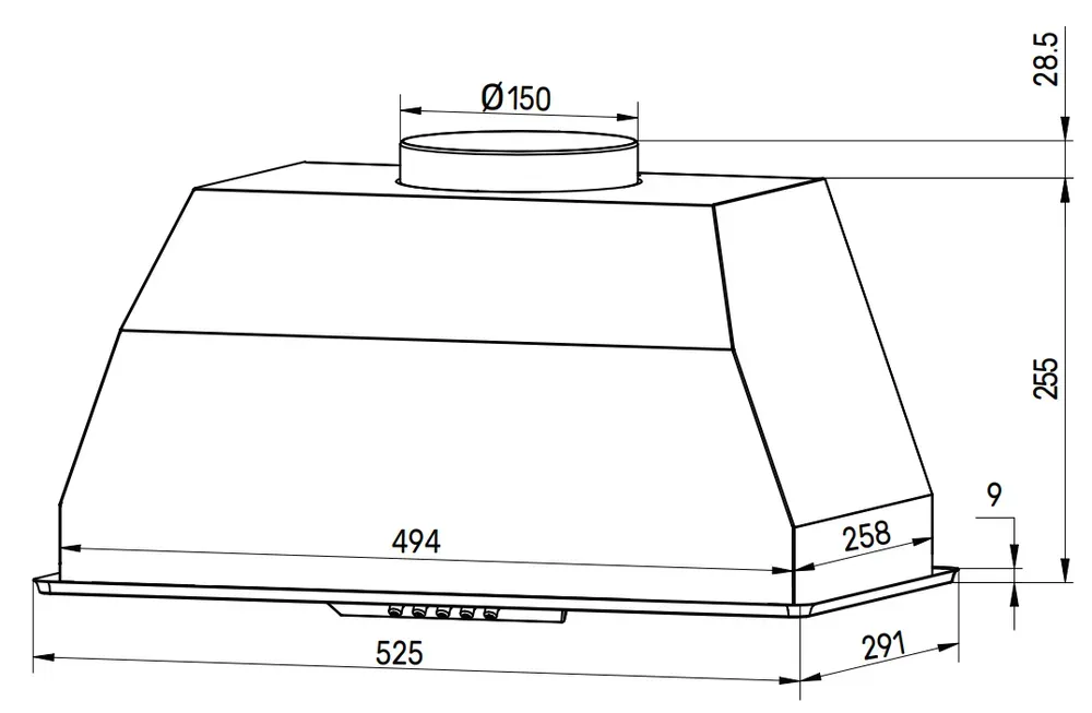 Kuppersberg INLINEA 60 B