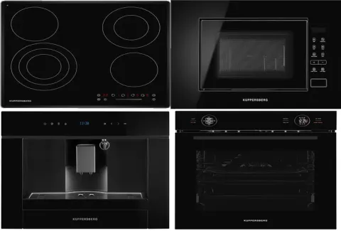 KUPPERSBERG ECS 632 F + HT 612 BLACK + HMW 620 B + KCM 182 BLACK