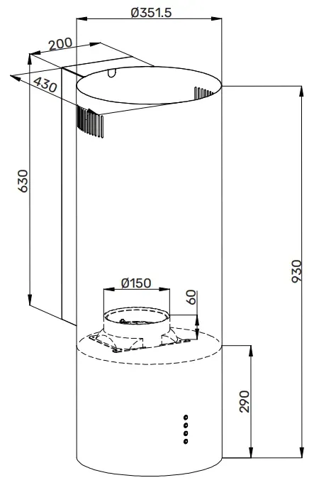 Kuppersberg WL-TUBA 35 X