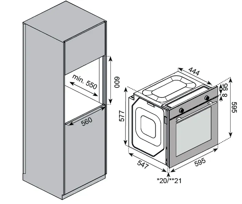 Kuppersberg HO 603 BX