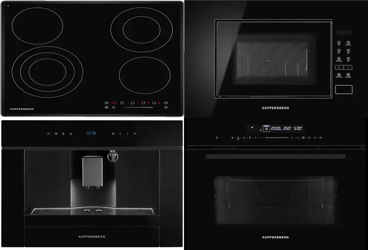KUPPERSBERG ECS 632 F + KMW 694 + HMW 620 B + KCM 182 BLACK
