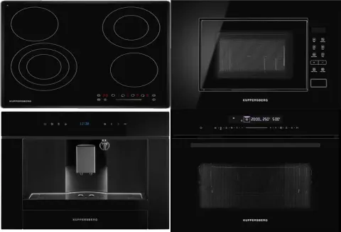 KUPPERSBERG ECS 632 F + KMW 694 + HMW 620 B + KCM 182 BLACK