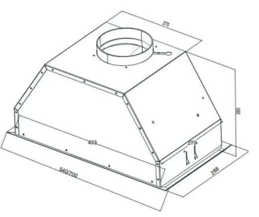 Kuppersberg INTRO 60 WHITE