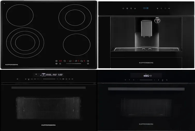 KUPPERSBERG ECS 632 F + KMW 694 + HMW 634 B + KCM 182 BLACK
