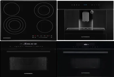 KUPPERSBERG ECS 632 F + KMW 694 + HMW 634 B + KCM 182 BLACK