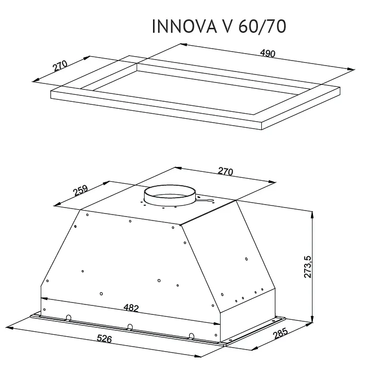 Kuppersberg INNOVA V 60 White