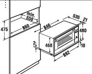 Kuppersbusch B 9330.0 S1 Stainless Steel