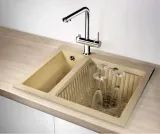 Omoikiri Bosen 59-2-PL, мойка, гранит, платина