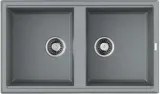 Omoikiri Tedori 86-2-GR, мойка, гранит, leningrad grey