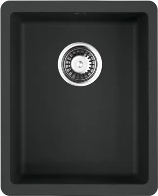 Omoikiri Kata 34-U-BL, мойка, гранит, черный