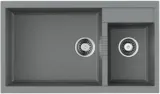 Omoikiri Tedori 86-2-LB-GR, мойка, гранит, leningrad grey