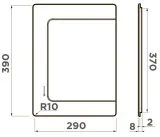Omoikiri Разделочная доска CB-Basic-370-GB