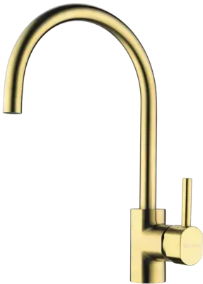 Omoikiri Wakayama-PVD-LG-35, смеситель, светлое золото