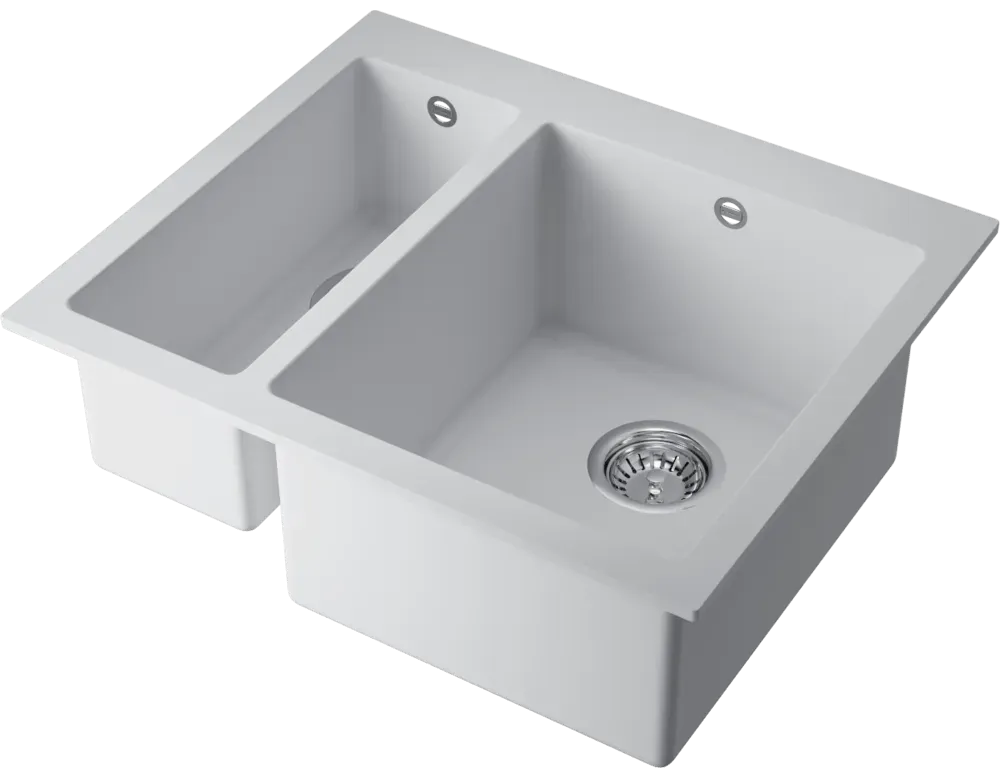 Omoikiri Bosen 59-2A-WH, мойка, керамика, белый