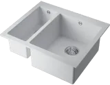 Omoikiri Bosen 59-2A-WH, мойка, керамика, белый