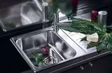Omoikiri Sagami 63-IN, мойка, оборачиваемая, нерж. сталь 