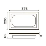 Omoikiri DC-03-1-LG, контейнер, нержавеющая сталь/светлое золото