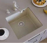 Omoikiri Bosen 44-U-BE, мойка, гранит, ваниль
