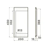 Omoikiri Разделочная доска CB-05-Wood-M