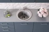 Omoikiri Miya 50R SA, мойка, гранит, бежевый
