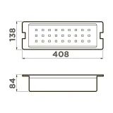 Omoikiri CO-07 PRO-GB, коландер, алюминий/графит