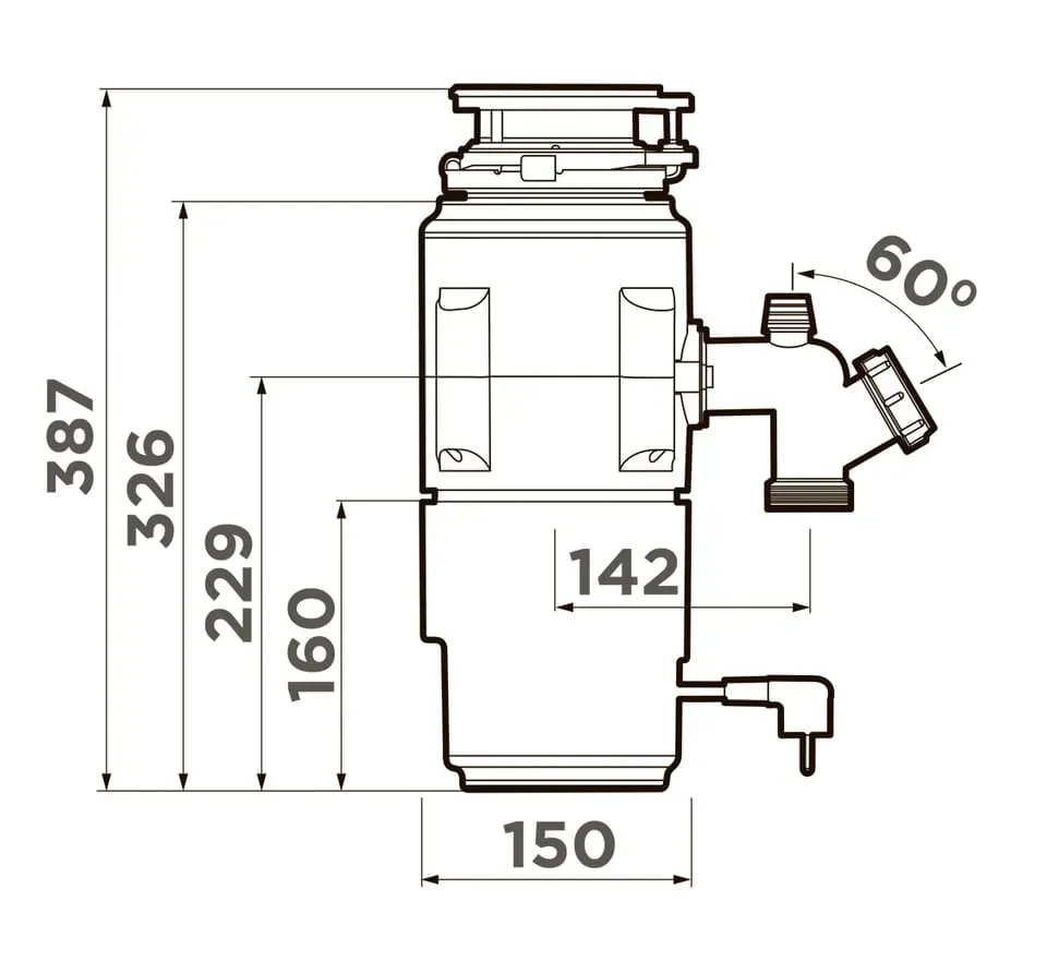 Omoikiri Nagare Slim 1250