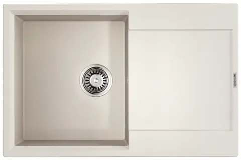 Omoikiri Daisen 78T-WH, мойка, гранит, белый