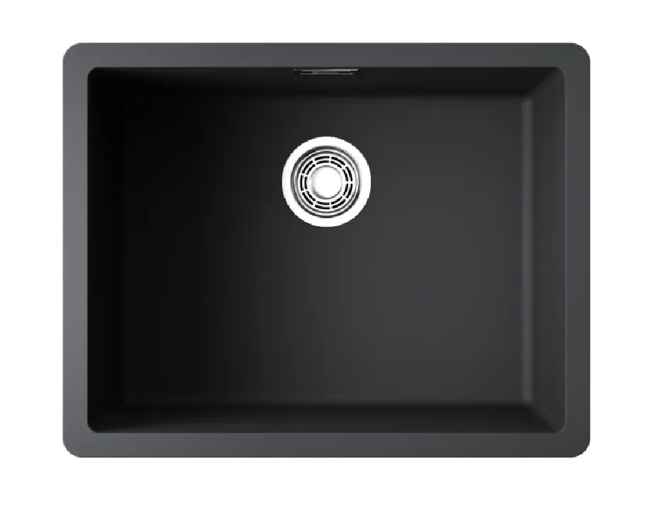 Omoikiri Kata 54-U-BL, мойка, гранит, черный