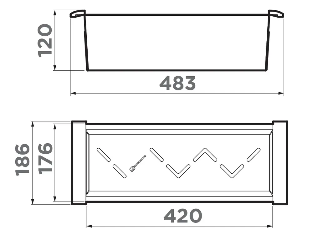 Omoikiri CO-04-LG, коландер, светлое золото