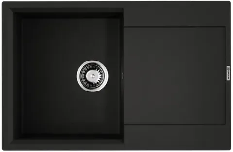 Omoikiri Daisen 78T-BL, мойка, гранит, черный