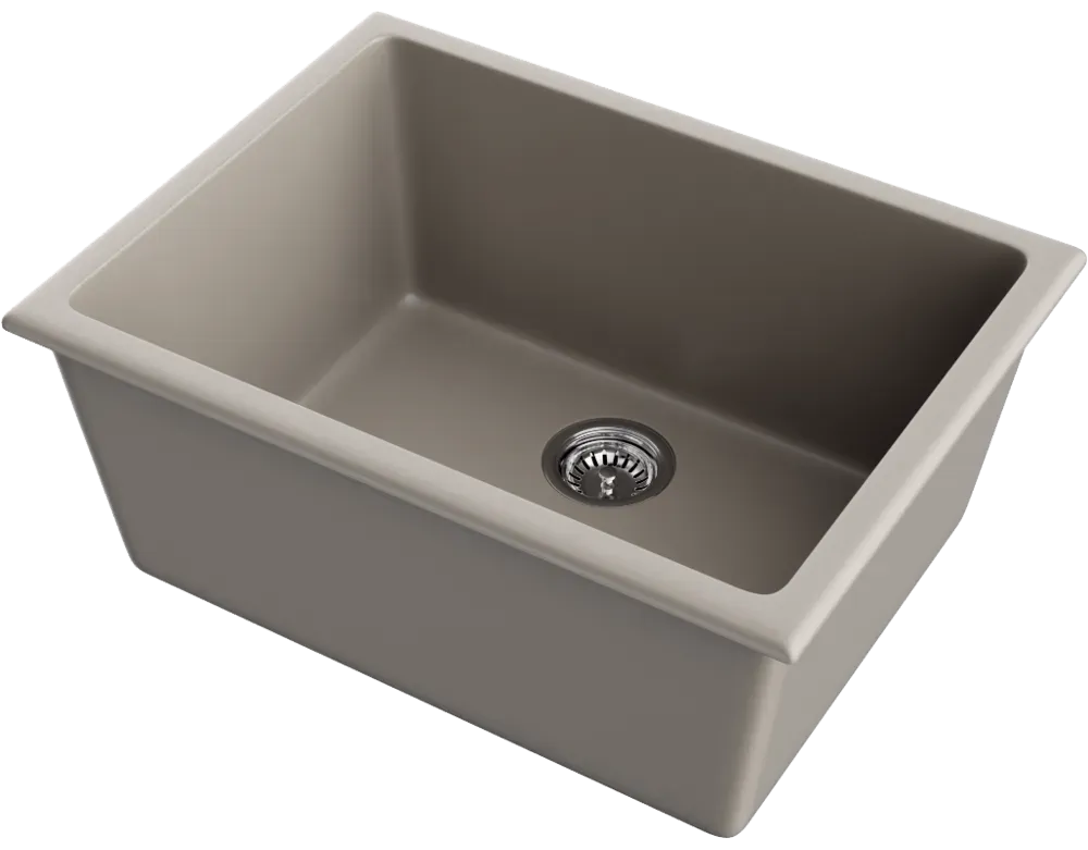 Omoikiri Okinoshima 61-U/I-CC, мойка, керамика, cappuccino coffee
